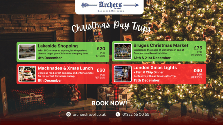 christmas coach day trips