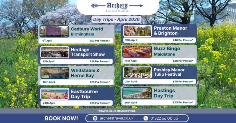 april coach day trips